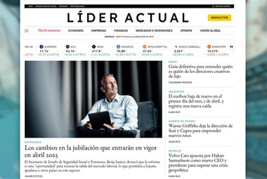 Líder Actual, the new RBA's website specialising in economic and financial news